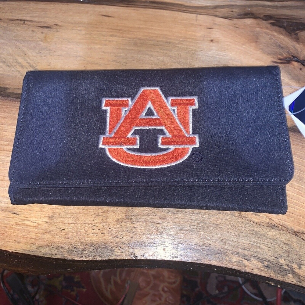 Auburn‎ Tigers Sandol Nwt Wallet Embroidered Ladies Check